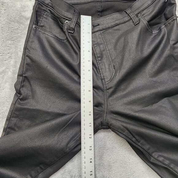 Abercrombie & Fitch Jeans Womens 31/12R Black The Super Skinny Ankle High Rise - Picture 8 of 11